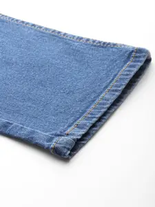 The Roadster Lifestyle Co. Men Slim Fit Low Distress Light Fade Stretchable Jeans