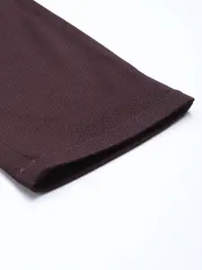 Louis Philippe Sport Men Textured Super Slim Fit Chinos Semiformal Trousers