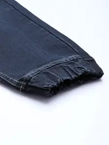 WROGN Men Mid Rise Jogger Light Fade Stretchable Jeans