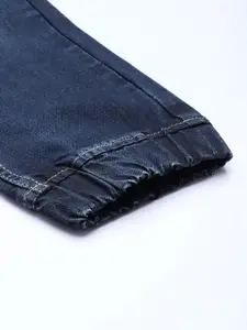 WROGN Men Mid Rise Jogger Light Fade Stretchable Jeans