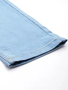 WROGN Men Straight Fit Light Fade Stretchable Jeans