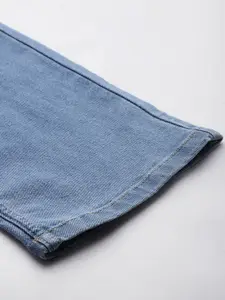 WROGN Men Mid-Rise Relaxed Fit Light Fade Stretchable Jeans