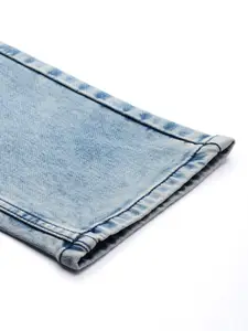 WROGN Men Slim Fit Heavy Fade Stretchable Jeans