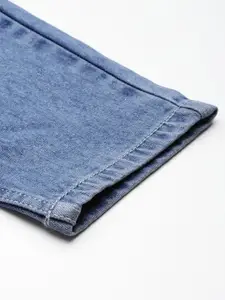 all about you Women Light Fade Stretchable Mom Fit Cropped Jeans