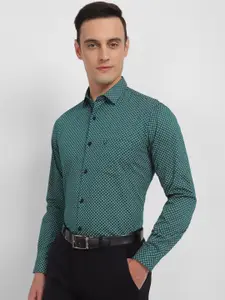 Allen Solly Micro Ditsy Printed Slim Fit Pure Cotton Formal Shirt