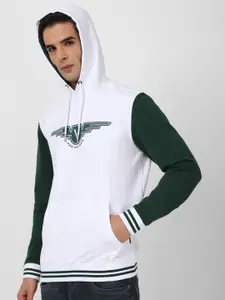 Van Heusen Sport Graphic Printed Hooded Pullover Sweatshirt