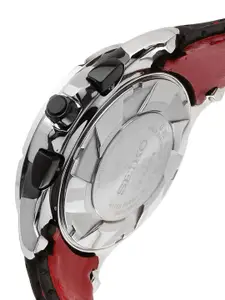 SEIKO Men Stainless Steel Straps Analogue Automatic Motion Powered Watch SSB435P9