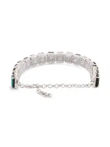 AMI Silver-Plated Wraparound Bracelet