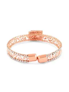 AMI Rose Gold Plated Kada Bracelet