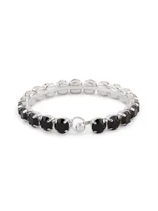 AMI Silver Plated Kada Bracelet