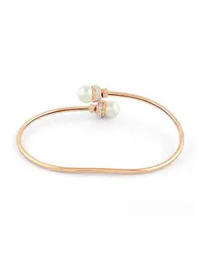 AMI Rose Gold Plated Kada Bracelet