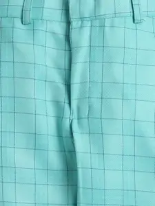 BAESD Boys Shirt with Checked Trousers And Suspenders