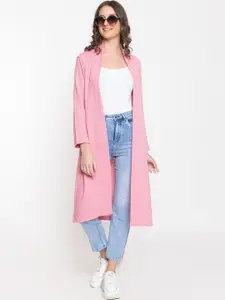 KEIKO Self Design Longline Acrylic Shrug