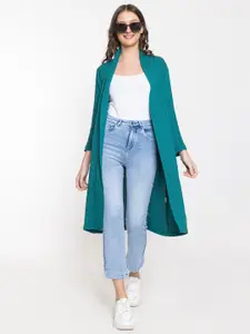 KEIKO Self Designed Acrylic Longline Open Front Shrug