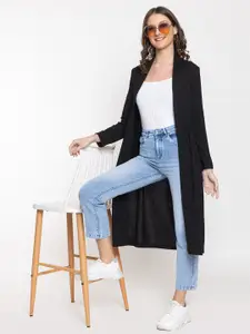 KEIKO Acrylic Longline Open Front Shrug