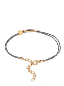 YouBella Gold-Plated Charm Bracelet