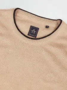 Arrow Round Neck Long Sleeves Pullover Sweater