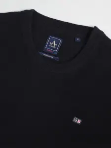 Arrow Sport Round Neck Long Sleeves Pullover Sweater