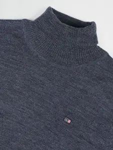 Arrow Sport Turtle Neck Pullover Acrylic Wool Sweater