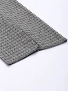 Van Heusen Men Checked Urban Slim Skinny Fit Trousers