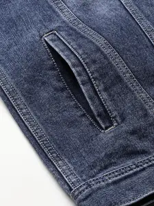 Roadster Men Pure Cotton Denim Jacket