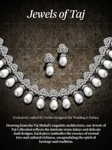 Voylla Rhodium-Plated CZ Studded Adjustable Finger Ring