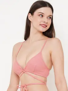 Inner Sense Bralette Organic Cotton Bra Anti Microbial Removable Padding Anti Odour