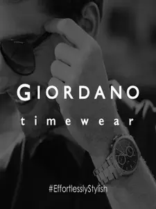 GIORDANO Men Silicon Straps Analogue Watch GD-1013-03