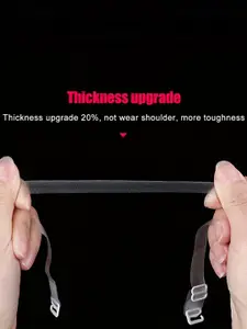 FIMBUL Set Of 2 Reusable Silicone Bra Replacement Straps