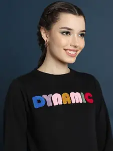 FOREVER 21 Applique Detail Pullover