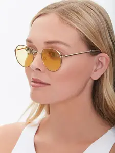 FOREVER 21 Women Oval Sunglasses F20045420101