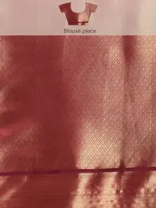 Silk Land Paisely Art Silk Kanjeewaram Zari Digital Print Saree