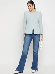 Cantabil  Single Breasted Fleece Blazer