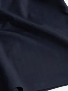 Snitch Navy Blue Polo Collar Slim Fit T-shirt