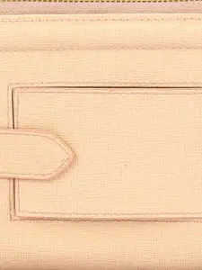 Eske Textured Leather RFID Zip Around Wallet