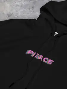 fanideaz Typography Printed Hooded Pullover