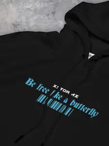 fanideaz Graphic Printed Hooded Cotton Pullover Sweatshirt