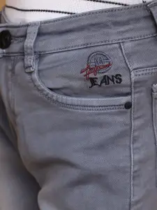 V-Mart Boys Light Fade Mid-Rise Cotton Jeans