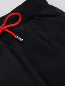 BAESD Boys Cotton Mid-Rise Track Pants