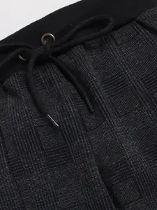 BAESD Boys Checked Cotton Track Pant