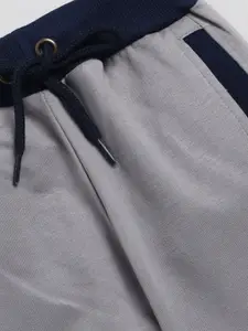 BAESD Boys Typography Printed Cotton Joggers