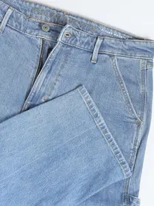 Flying Machine Men Straight Fit Stretchable Cargo Jeans