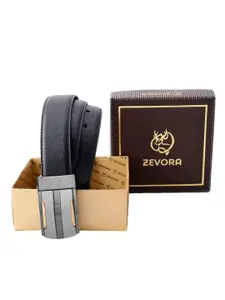 ZEVORA Men Leather Reversible Belt