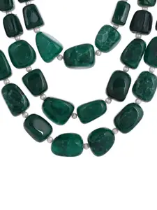 Silvermerc Designs Gold-Plated Beaded Layered Necklace