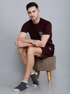 Dollar Socks Men Pack Of 3 Assorted Ankle Length Socks