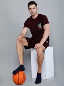 Dollar Socks Men Pack Of 3 Patterned Ankle-Length Socks