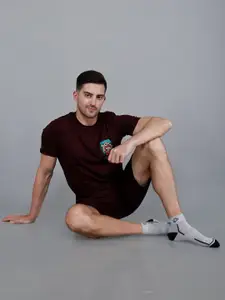 Dollar Socks Men Pack Of 6 Patterned Ankle-Length Socks