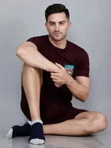 Dollar Socks Men Pack Of 6 Patterned Ankle Length Socks