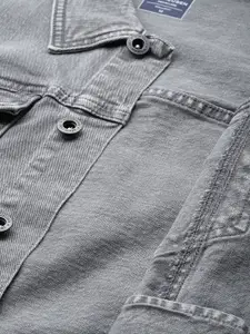 Van Heusen Solid Denim Jacket