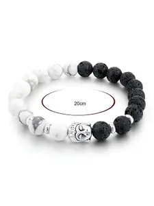 KARISHMA KREATIONS Buddha Beaded Elasticated Bracelet